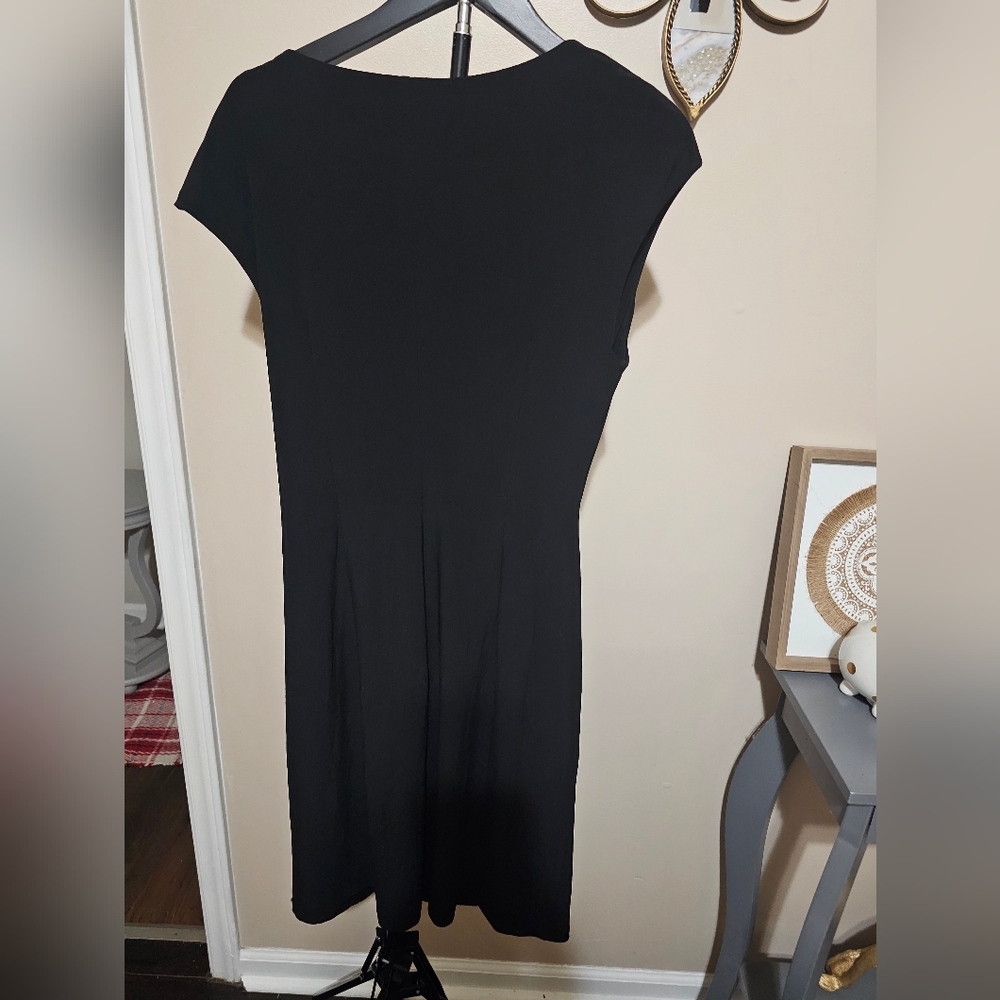 American Living Black Midi Dress Size 14 - Picture 3 of 8